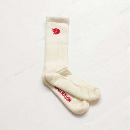 Fjällräven - Wool Sock - White