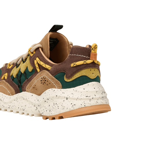 Flower Mountain – Yamabushi Uni – Dark Brown/Bottle Green/Zucca - Regent Tailoring Salisbury