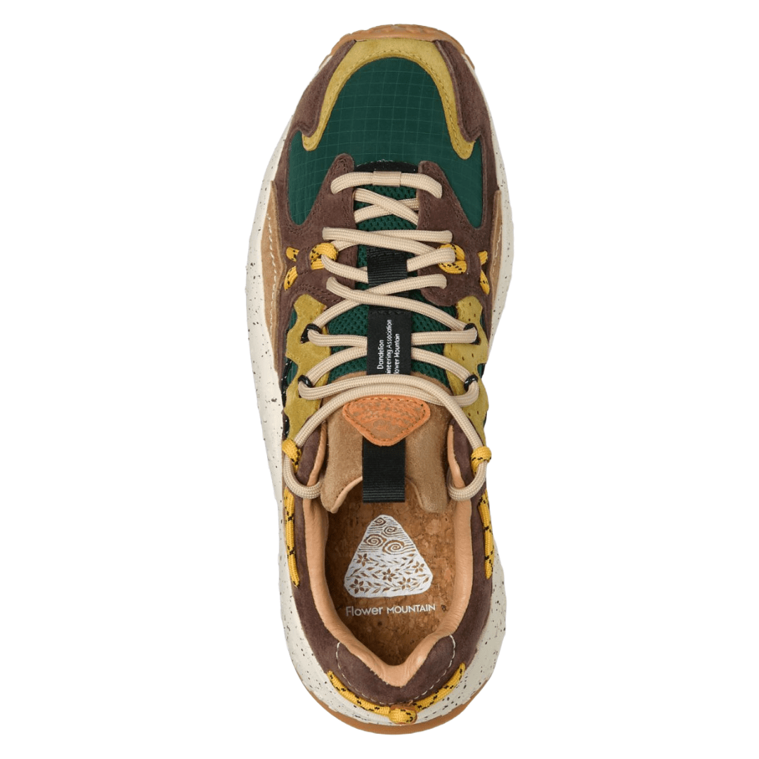 Flower Mountain – Yamabushi Uni – Dark Brown/Bottle Green/Zucca - Regent Tailoring Salisbury