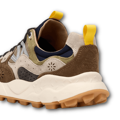Flower Mountain - Yamano 3 Man Suede - Dark grey/brown - Regent TailoringFlower Mountain