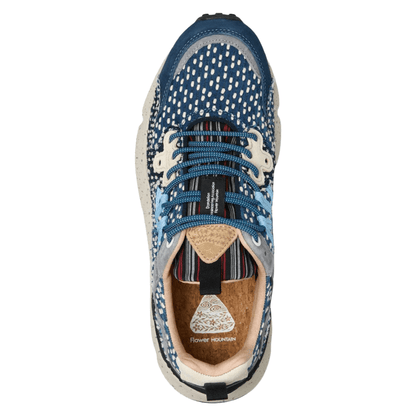 Flower Mountain – Yamano 3 Uni – Navy/Azure/Dark Grey - Regent Tailoring Salisbury
