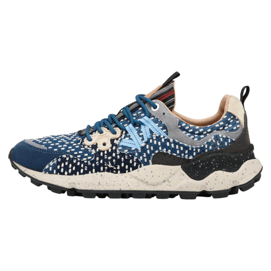 Flower Mountain – Yamano 3 Uni – Navy/Azure/Dark Grey - Regent Tailoring Salisbury
