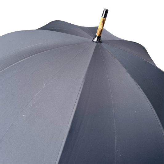 Fox - Bark Chestnut Solid Walking Umbrella - Black - Regent Tailoring Salisbury