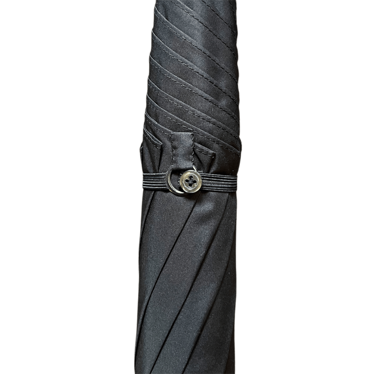 Fox - Polished Chestnut Solid Walking Umbrella - Black - Regent Tailoring Salisbury