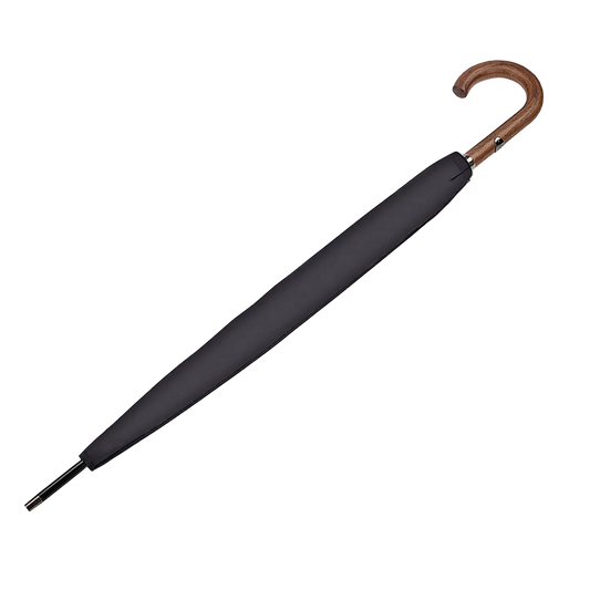 Fulton - Mayfair No. 1 Umbrella - Black with Wood Handle