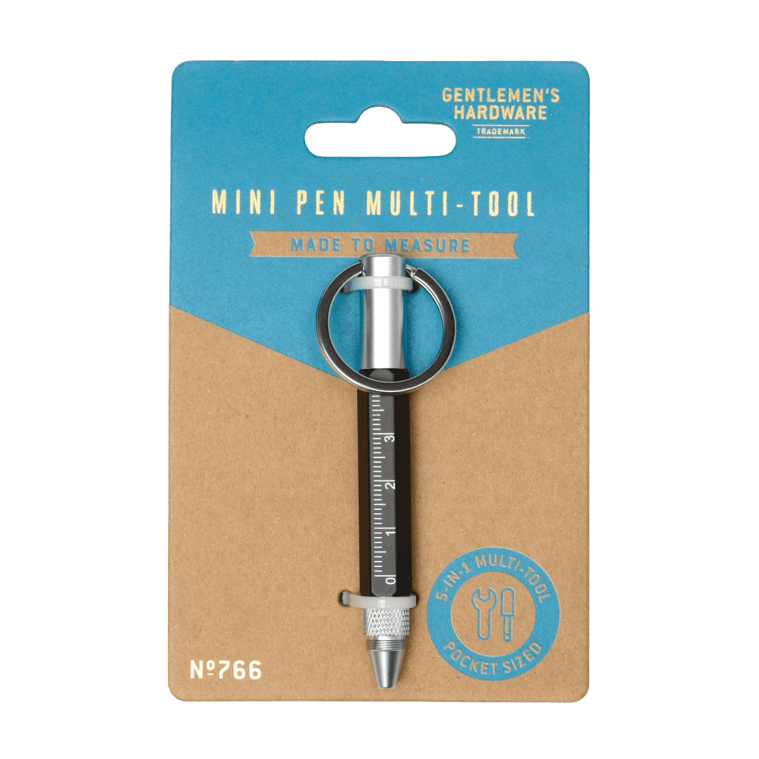 Gentlemen’s Hardware - Mini Pen Multi-Tool - Regent Tailoring Salisbury