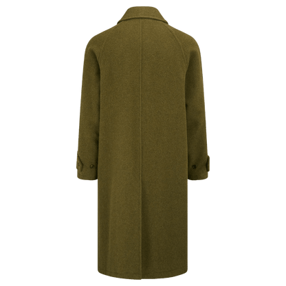 Gloverall - Hynes Wool Overcoat - Olive - Regent Tailoring Salisbury