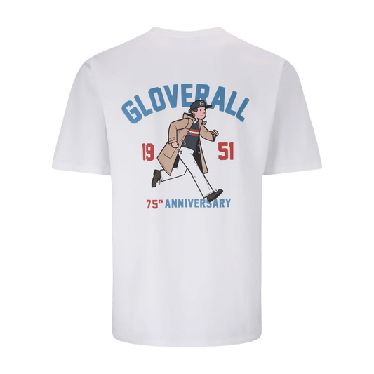 Gloverall - Ivy Boys Anniversary Graphic T-Shirt - White - Regent Tailoring Salisbury