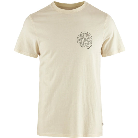 Fjällräven - Out Here T-Shirt M - Chalk White