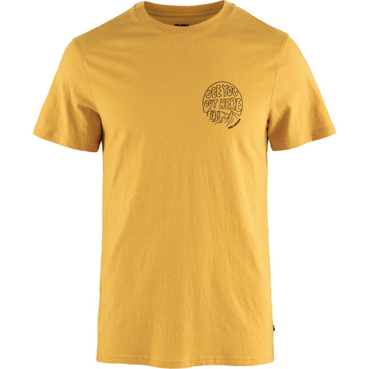 Fjällräven - Out Here T-Shirt M - Ochre