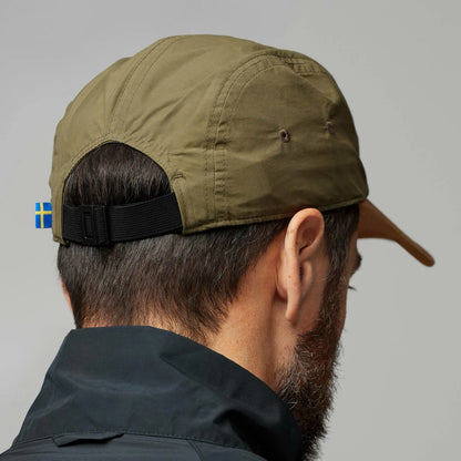 Fjällräven - High Coast Wind Cap - Green/Buckwheat Brown