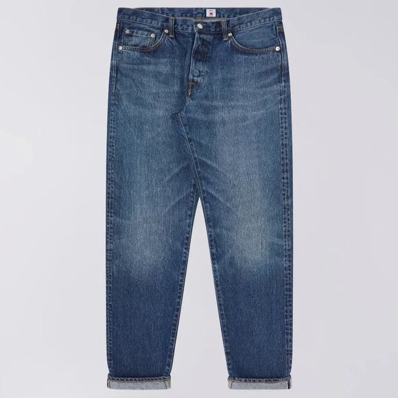 Edwin - Regular Tapered Jeans - Kurabo Recycle Denim - Red Selvedge - Blue Dark Used