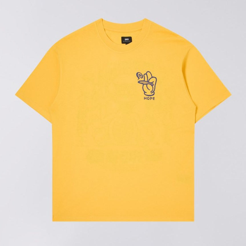 EDWIN - Hope Provider Tee - Lemon Chrome