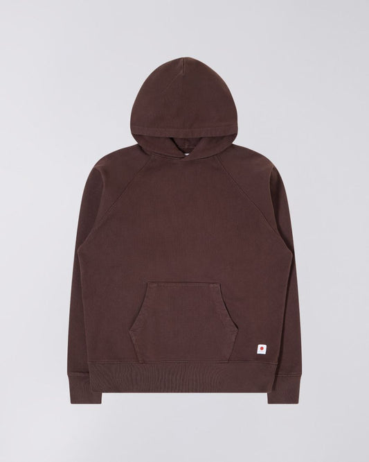 Edwin - Raglan Sleeve Hoodie - Mole