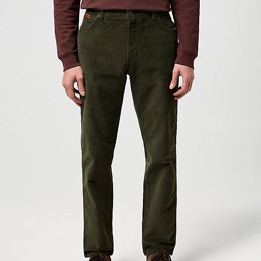 WRANGLER - Texas Corduroy Slim Pant - Forest Night