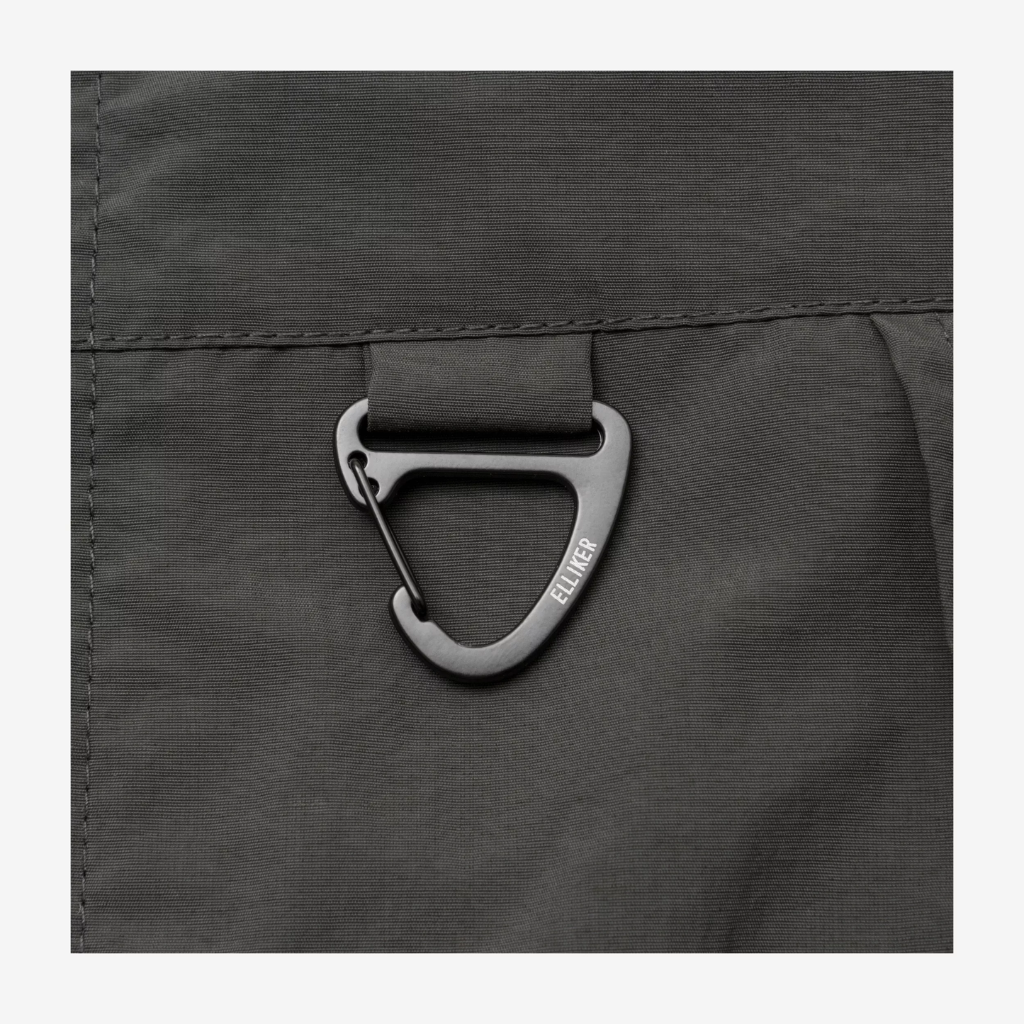 ELLIKER - Craw Long Sleeve Zipper Tech Shirt - Grey