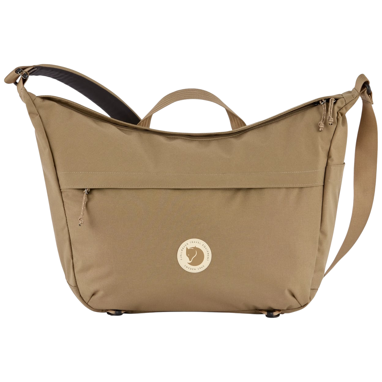 Regent Tailoring Fjällräven Farden crossbody bag in clay recycled polyamide with padded strap and front logo patch