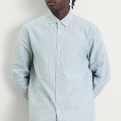 Portuguese Flannel - Belvista Stripe - Green