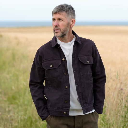 Yarmouth Oilskins - The Drivers Jacket - Navy