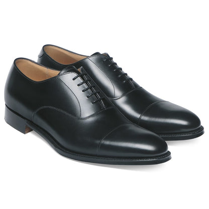 Joseph Cheaney - Lime - Black Leather - Regent Tailoring Salisbury