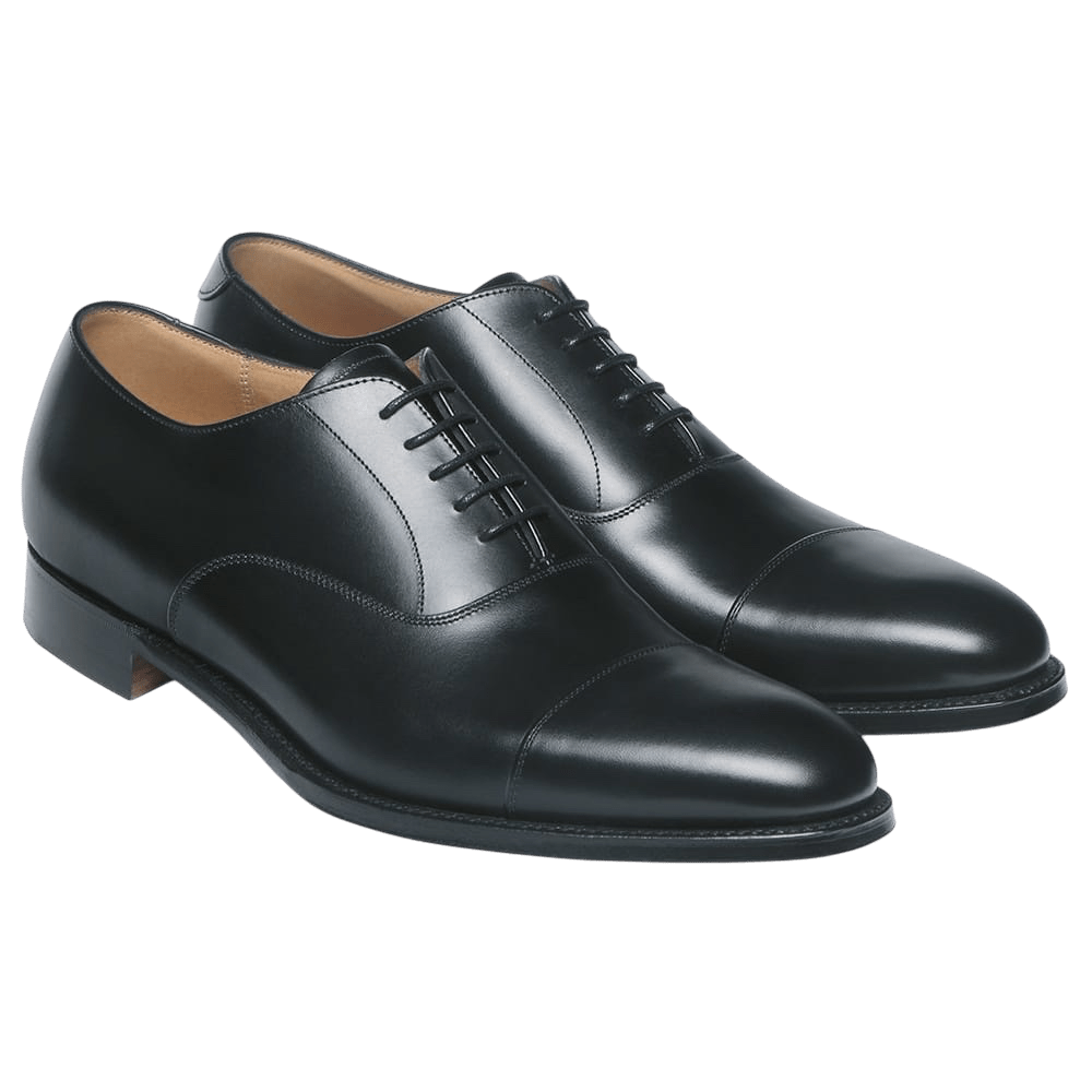 Joseph Cheaney - Lime - Black Leather - Regent Tailoring Salisbury