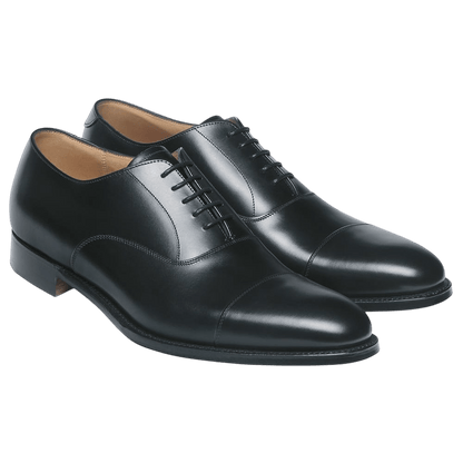 Joseph Cheaney - Lime - Black Leather - Regent Tailoring Salisbury