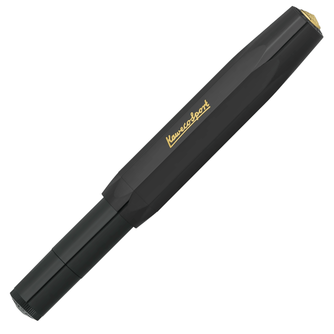 Kaweco - Classic Sport Fountain Pen - Black - Regent Tailoring Salisbury