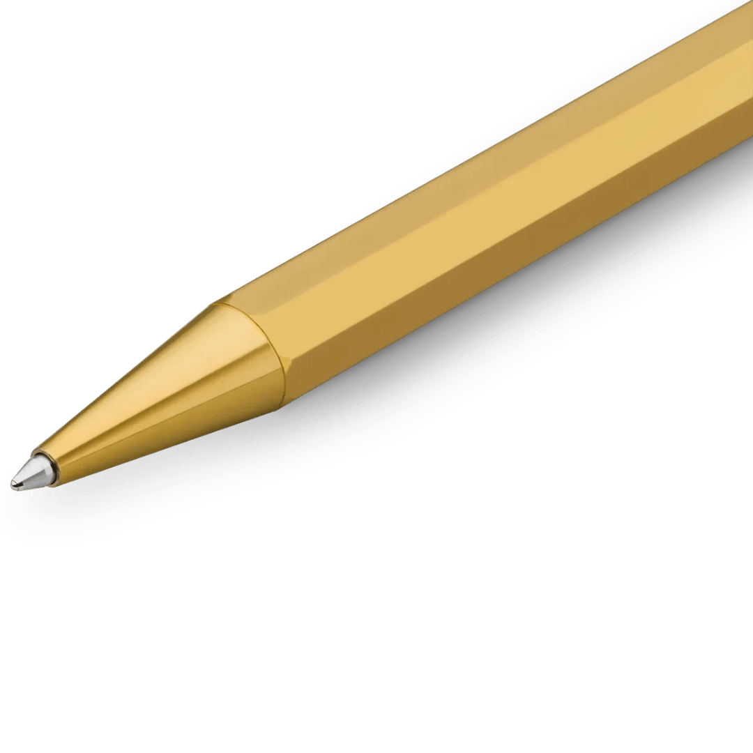 Kaweco - Special Long Ballpoint Pen - Brass - Regent Tailoring Salisbury