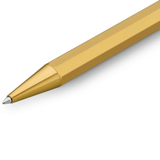 Kaweco - Special Long Ballpoint Pen - Brass - Regent Tailoring Salisbury
