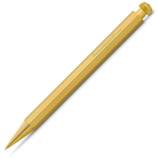 Kaweco - Special Long Ballpoint Pen - Brass - Regent Tailoring Salisbury