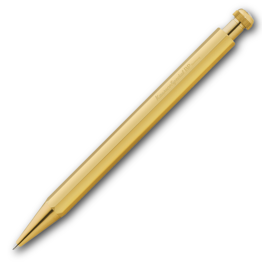 Kaweco - Special Long Ballpoint Pen - Brass - Regent Tailoring Salisbury
