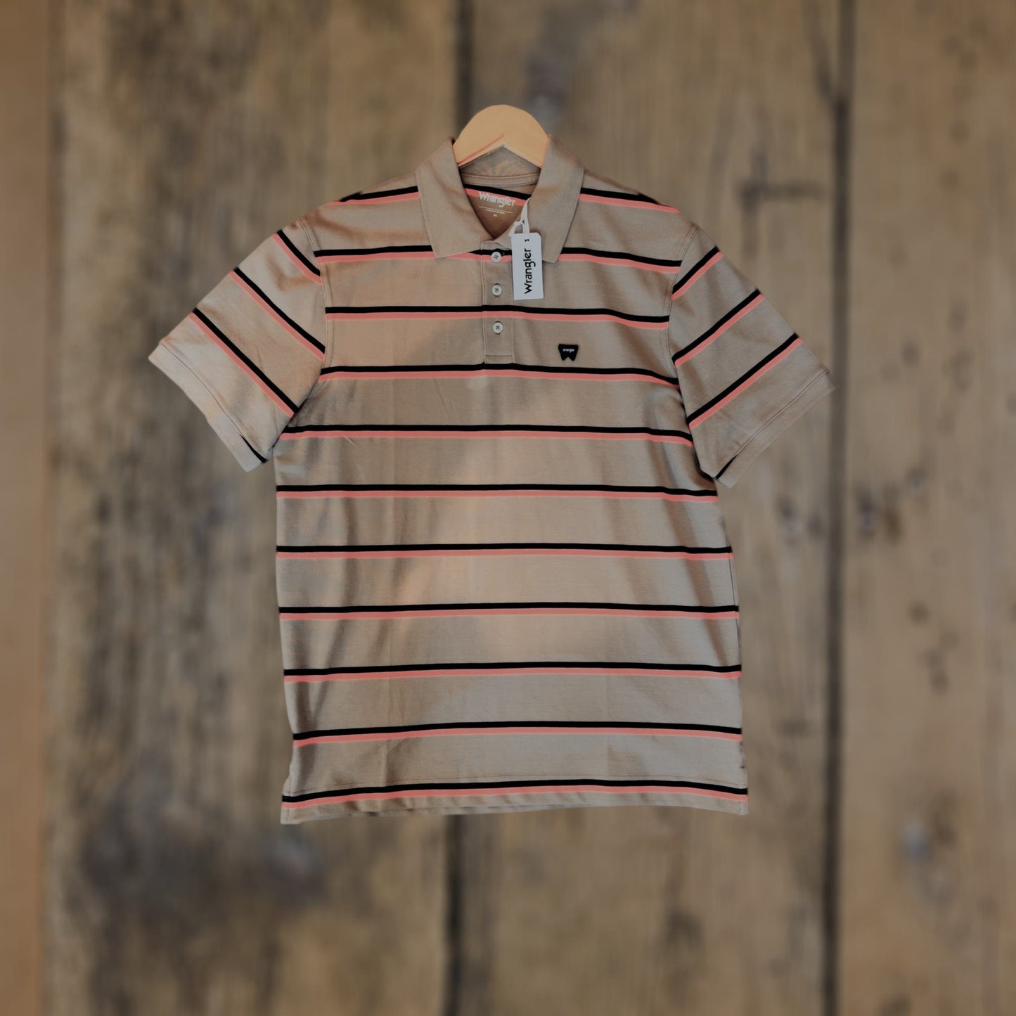 a shirt on a wooden background