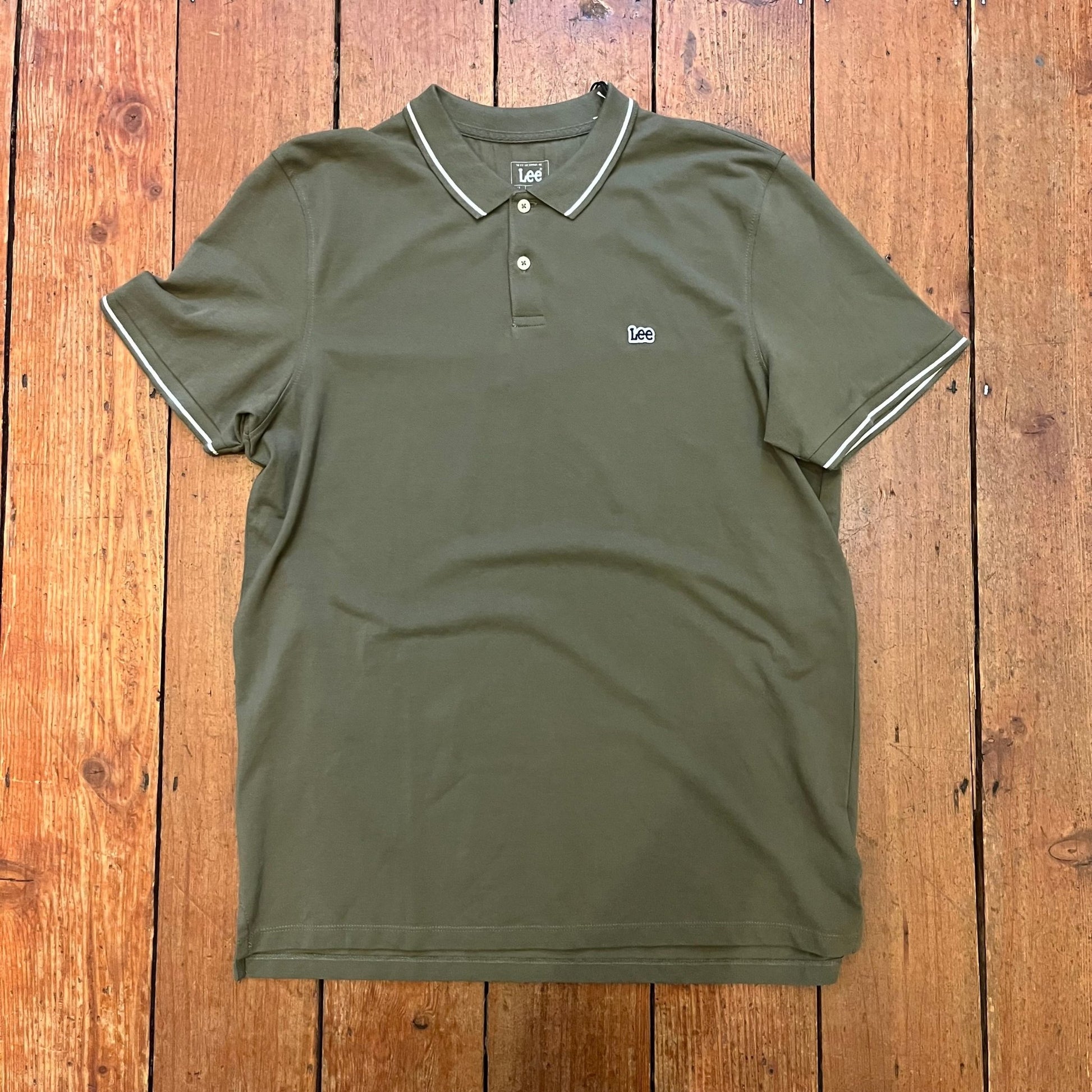 LEE - Pique Polo - Mercantile Green - Regent Tailoring Salisbury