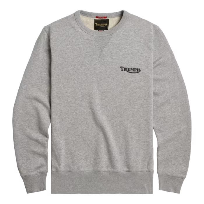 Triumph - Circuit Crew Sweatshirt - Silver