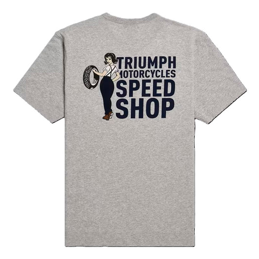 Triumph - Speed Shop Tee - Grey