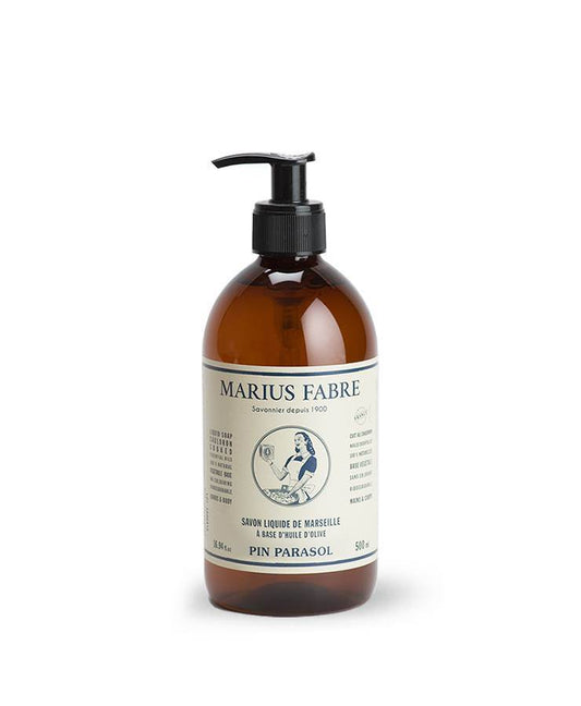Marius Fabre - Parasol Pine Marseille Liquid Soap - Regent Tailoring Salisbury
