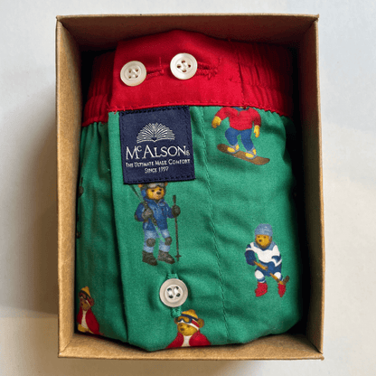 McAlson - Boxer Shorts - Alpine Bear - Regent Tailoring Salisbury