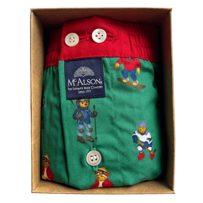 McAlson - Boxer Shorts - Alpine Bear - Regent Tailoring Salisbury