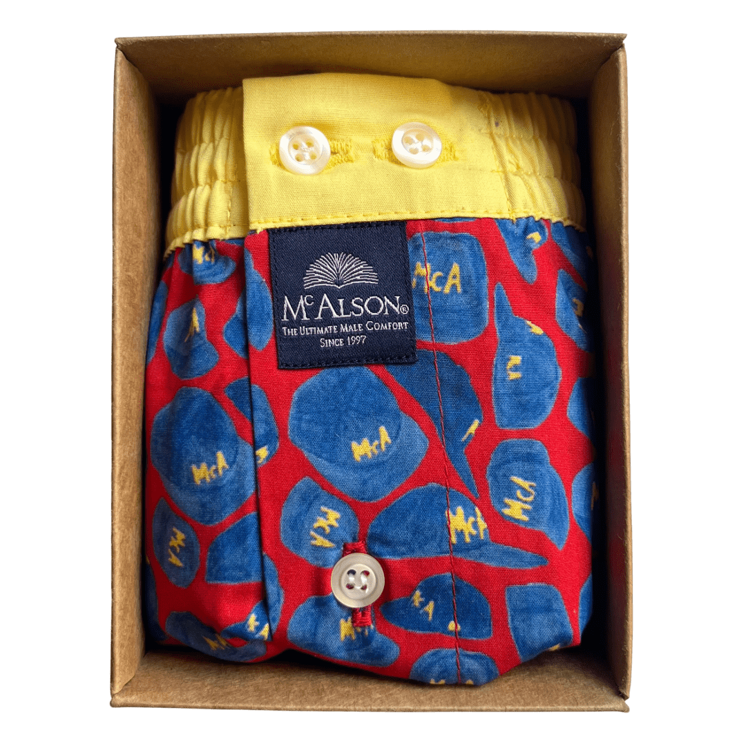 McAlson - Boxer Shorts - Blue Hats - Regent Tailoring Salisbury