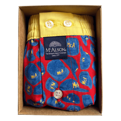McAlson - Boxer Shorts - Blue Hats