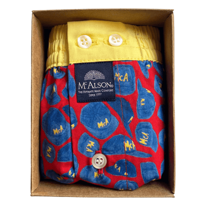 McAlson - Boxer Shorts - Blue Hats - Regent Tailoring Salisbury