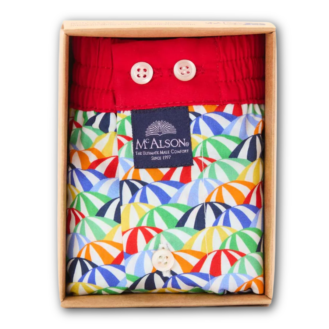 McAlson - Boxer Shorts - Parasols multi - Regent TailoringMcAlson