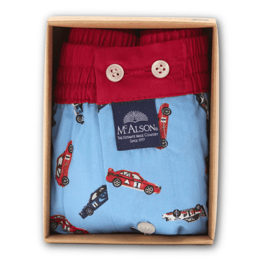 McAlson - Boxer Shorts - Racing Car - Regent TailoringMcAlson