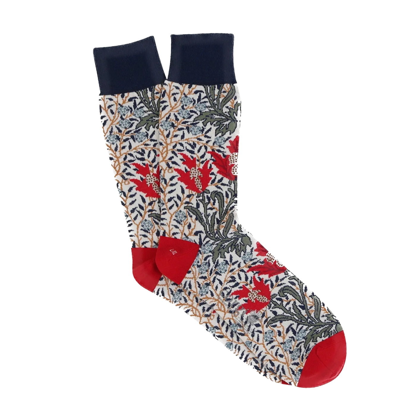 Corgi - Cotton Socks - William Morris - Borne