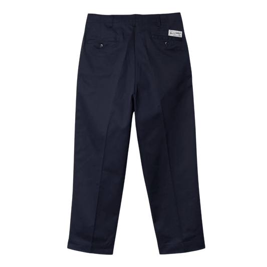 MERZ B. SCHWANEN - 1920s Cotton Twill Worker Chino - Dark Navy - Regent Tailoring Salisbury