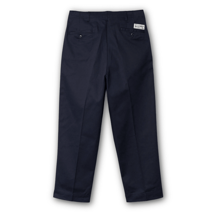MERZ B. SCHWANEN - 1920s Cotton Twill Worker Chino - Dark Navy - Regent Tailoring Salisbury