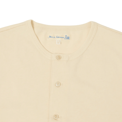 MERZ B. SCHWANEN - 2M06 Classic Fit Long Sleeve Henley - Regent Tailoring Salisbury