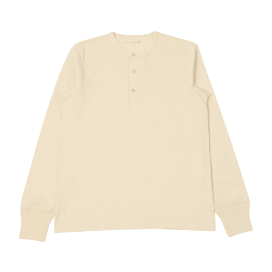 MERZ B. SCHWANEN - 2M06 Classic Fit Long Sleeve Henley - Regent Tailoring Salisbury