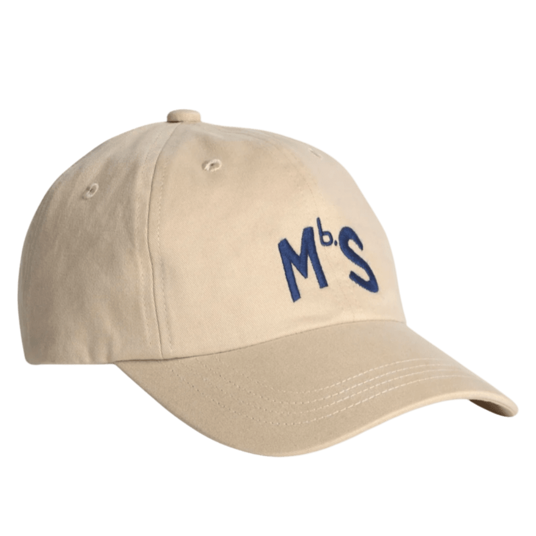 MERZ B. SCHWANEN - MBS Logo Cotton Twill Cap - Light Khaki - Regent Tailoring Salisbury