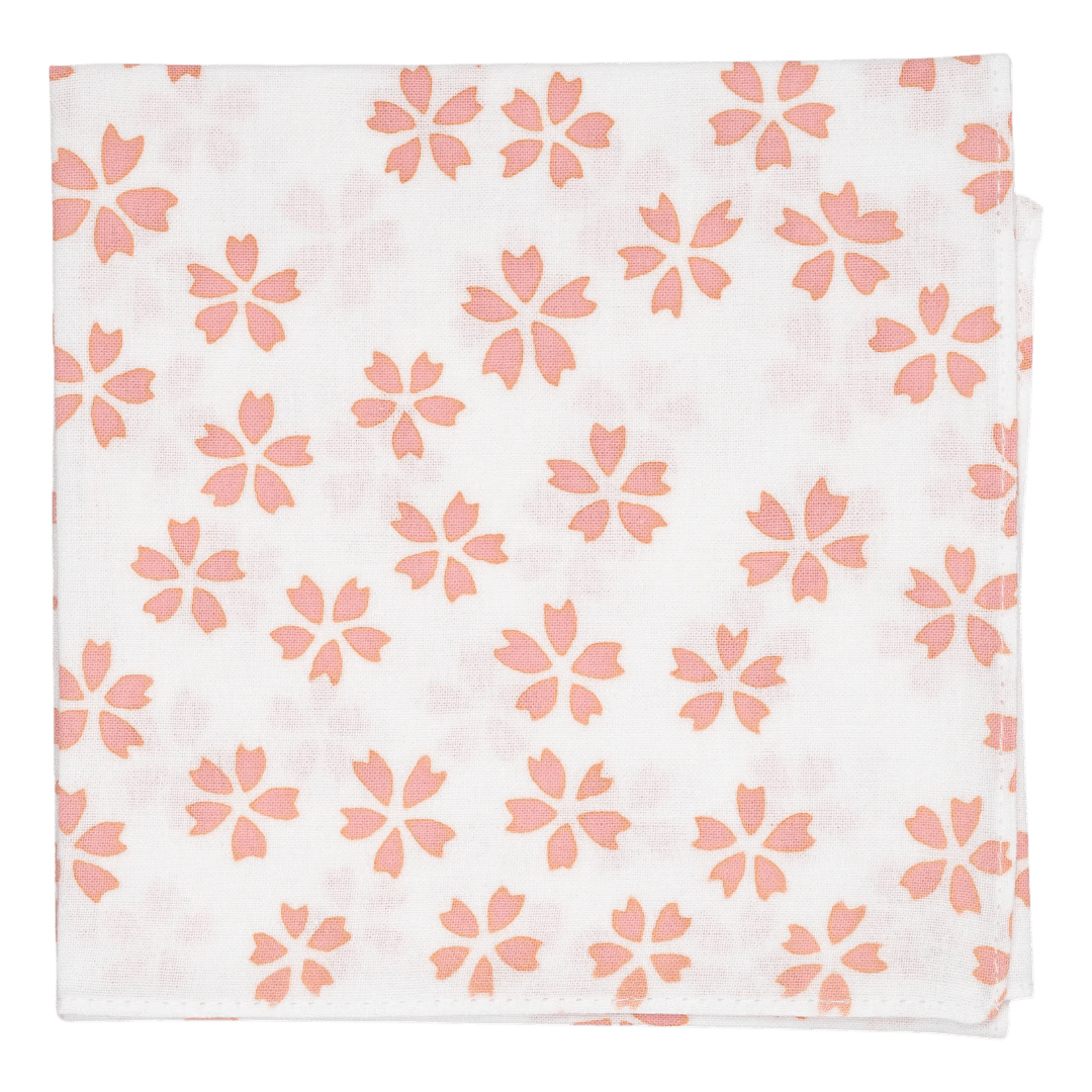 Niwaki - Cotton Handkerchief - Cherry Blossom - Regent Tailoring Salisbury